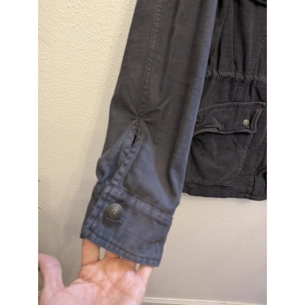Free People Not Your Brothers Military Surplus Jacket Sz M Utility Cargo Field